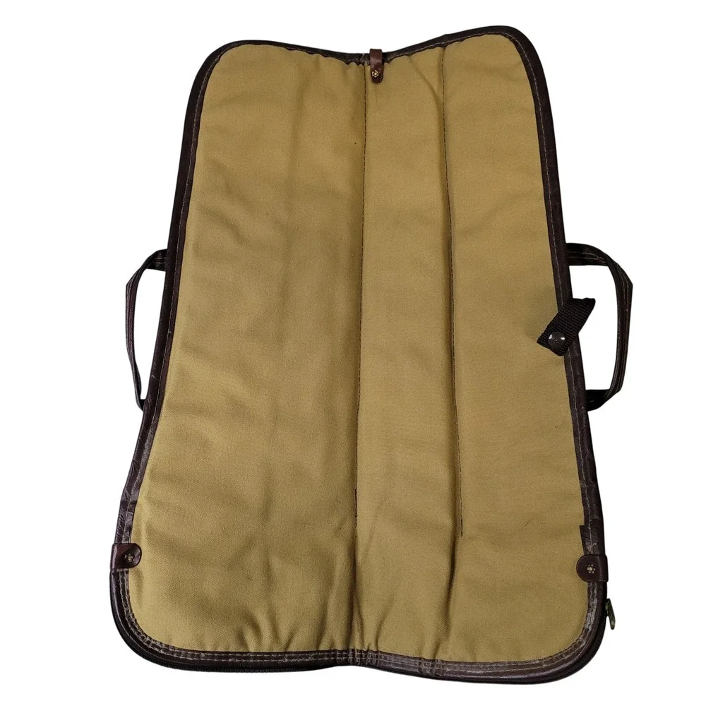 Redhead Canvas Rifle Gun Bag Case Padded‎ Brown Trim Carry Handle 24 Inch VTG
